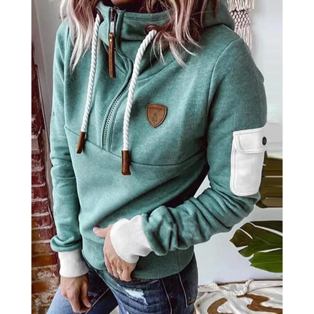 Sweat à Capuche Femme – Épais, Capuche