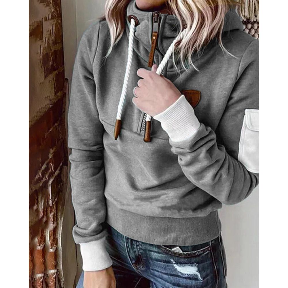 Sweat à Capuche Femme – Épais, Capuche