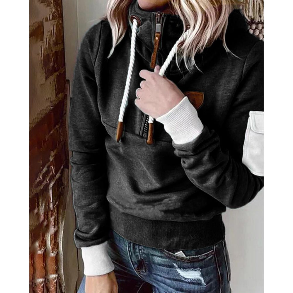 Sweat à Capuche Femme – Épais, Capuche