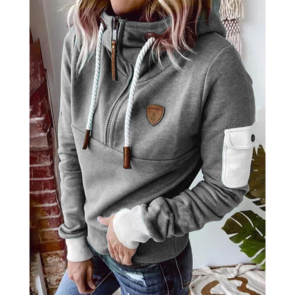 Sweat à Capuche Femme – Épais, Capuche